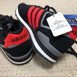 Men’s adidas NEO 10K Black and Red